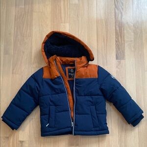 Member’s Mark Kids' Navy and Orange Puffer Jacket